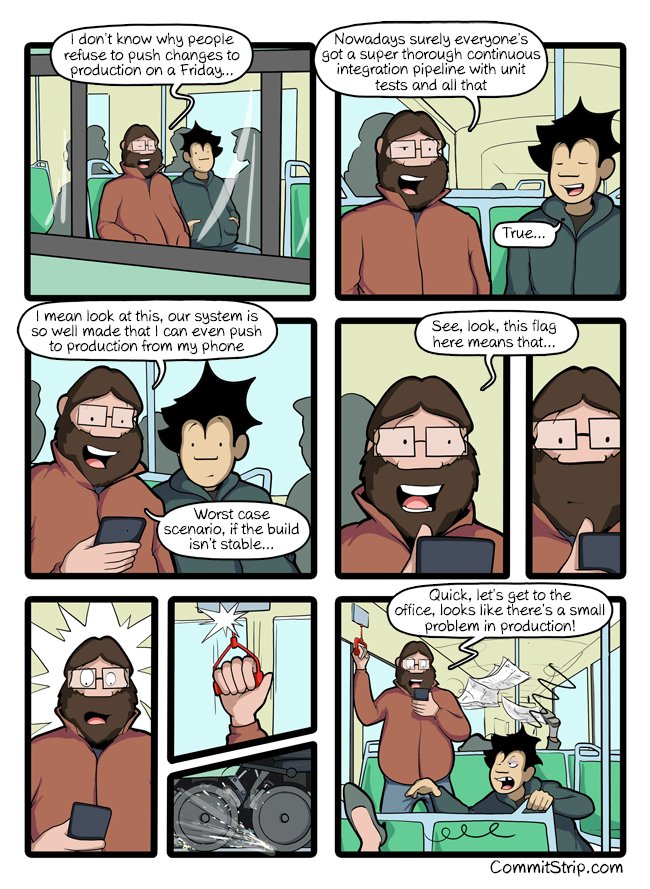 CommitStrip's tweet image. Zero Risk
 commitstrip.com/2019/03/29/zer…