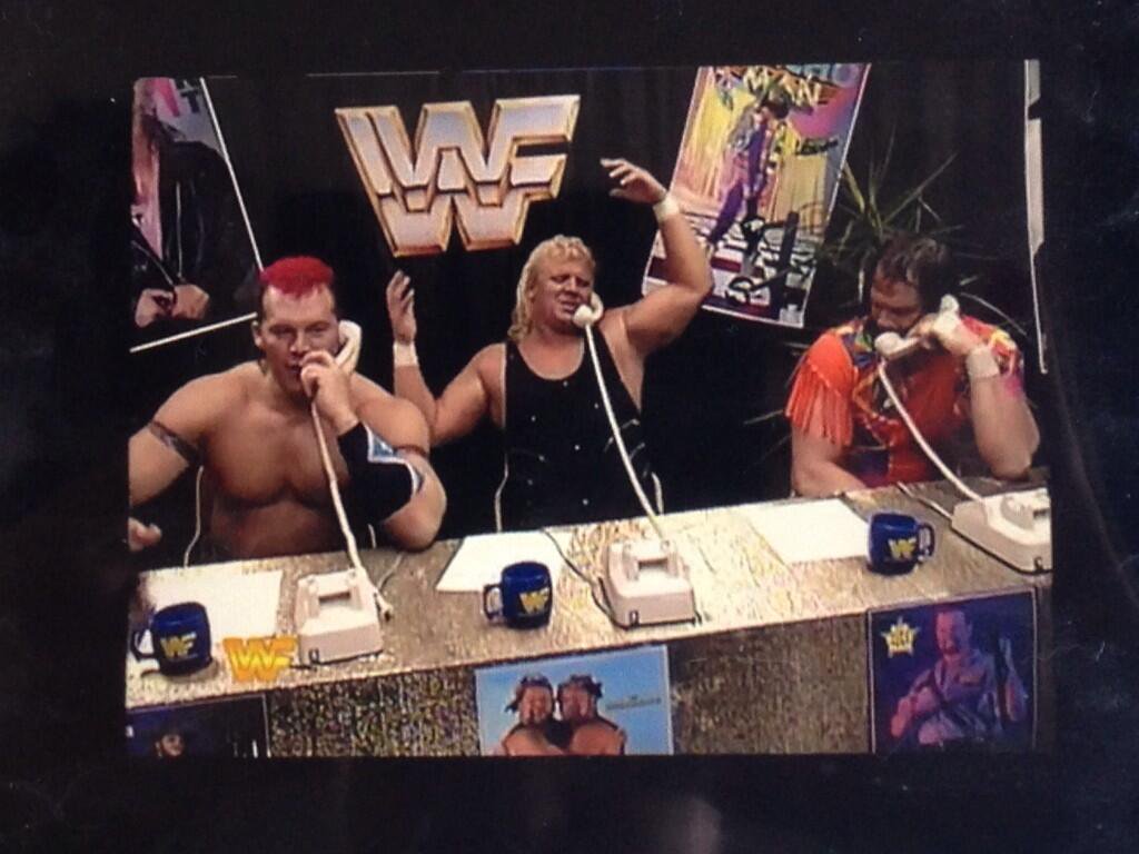 #FlashbackFriday #FBF Early #Nineties PPV Hotline! Honored to have known these 2 Great #Wrestling Superstars #MrPerfect #CurtHennig & #MachoMan #RandySavage as friends in the #WorldWrestlingFederation #WWF #WWE @WWE @WWEUniverse @WWENetwork #WWEUniverse #WWENetwork #Tatanka