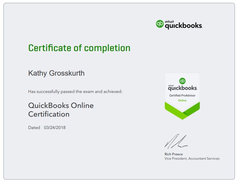 KathyGrosskurth's tweet photo. I'm good for another year! #QBO @QuickBooks #ProAdvisor #GladToGetItBehindMe https://t.co/fCoyfn3WSa