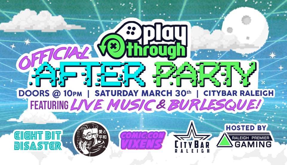 I've got a TON of awesome stuff going on this weekend! I hope to see ya'll at <a href="/PlaythroughGC/">Playthrough</a>! 

Shotgunning info here:
🖥️ <a href="/punyhuman/">Puny Human</a>:  Booth #415
🎮 <a href="/IGDANCTriangle/">IGDA NC-Triangle</a>:  Booth #420 (immature snort)
🍻 <a href="/RaleighGaming/">Raleigh Premier Gaming</a>:  City Bar Raleigh After Party

#pthype #indiedev #igda #gamedev