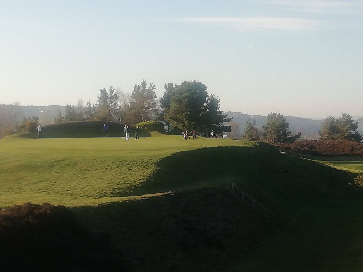 LUGCSecretary's tweet photo. Practice round @CroslandHeathGC ready for the Yorkshire v Lincolnshire match tomorrow play well lads. @Presidentlugc https://t.co/aYUvRVOn7i