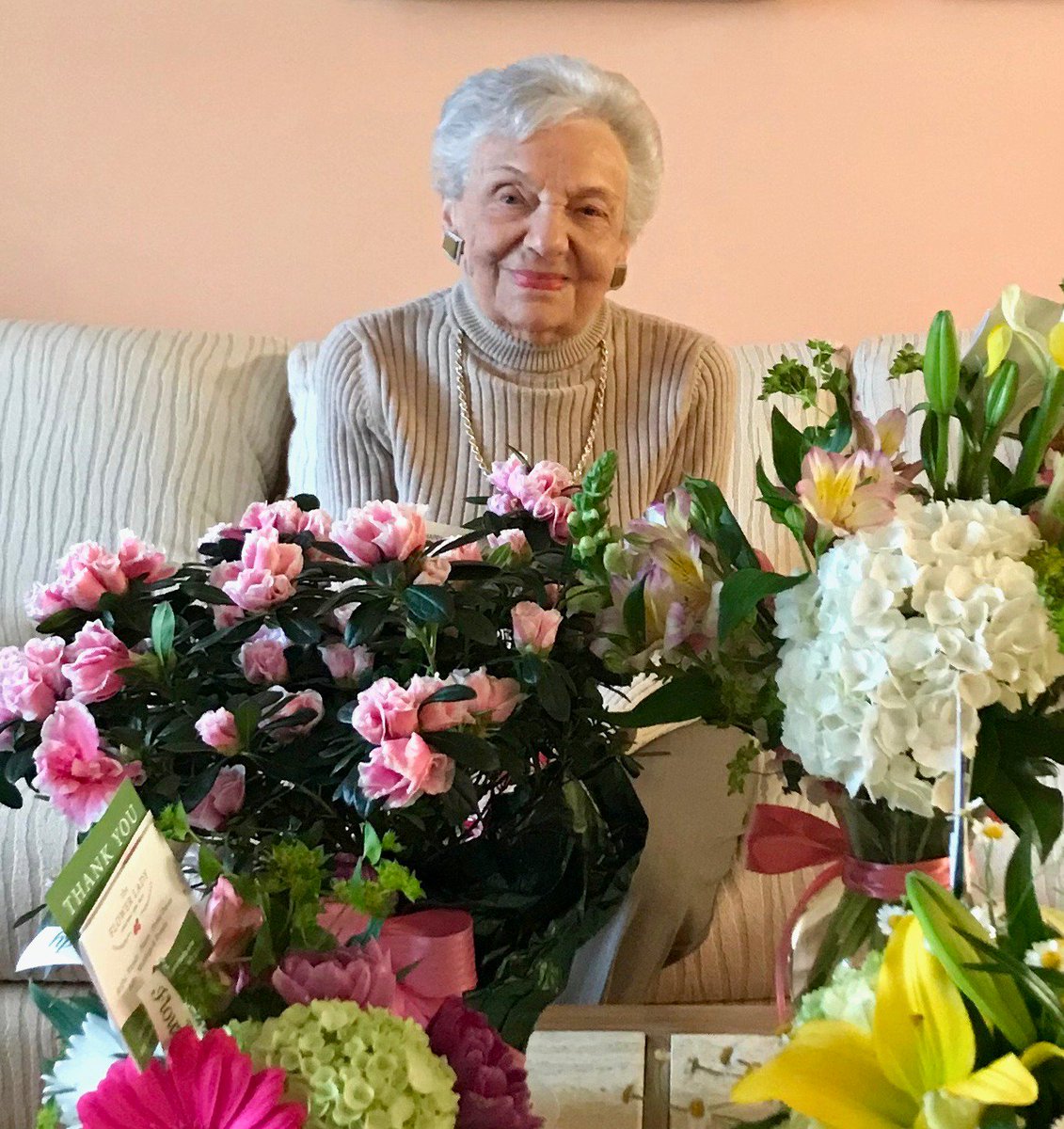 My grandma celebrates her 100th birthday next week! After living in Milwaukee for a century and not missing a <a href="/Brewers/">Milwaukee Brewers</a> game for 50 years, I know it would mean the world to her to throw out the first pitch. How do we make this happen?? <a href="/Cmoyer/">Caitlin Moyer</a> <a href="/BrewerNation/">The Brewer Nation</a> #brewers #thisismycrew