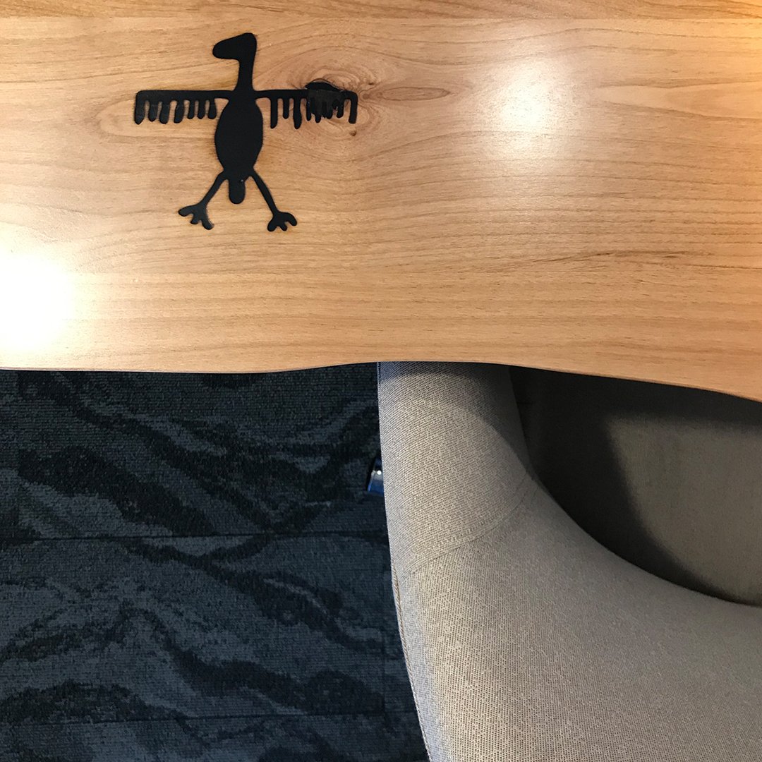 BRANDED | You know we all love a good brand... #BecauseGoodDesignIsGoodBusiness #commercialinteriordesign #interiordesign #hospitality #hotel #furniture #branded #quaaoutlodge #chase #vacation #kelowna #ylw #okanagan