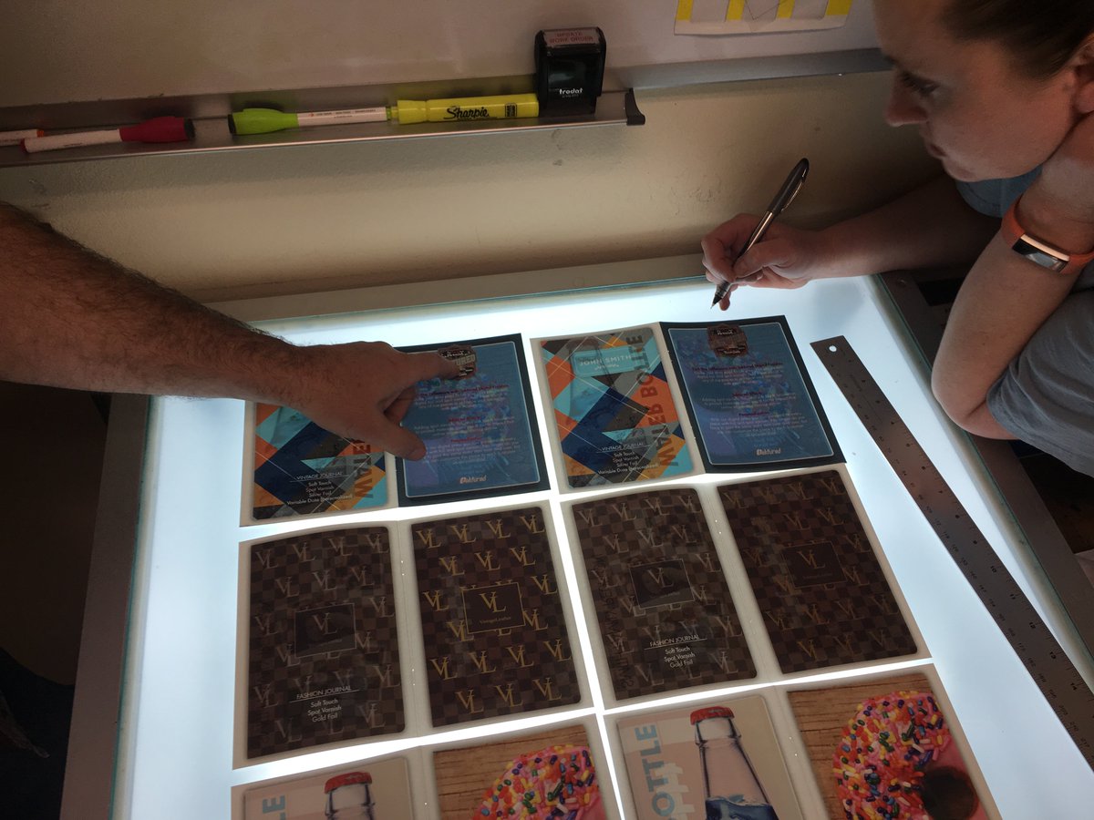 DivvyOnline's tweet photo. Our Pre-press and MGI print teams are the best in the specialty print finish industry. Their attention to detail is unmatched. They pay attention to the details and constantly look for ways to perfect their craft. https://t.co/P1oc67anUd