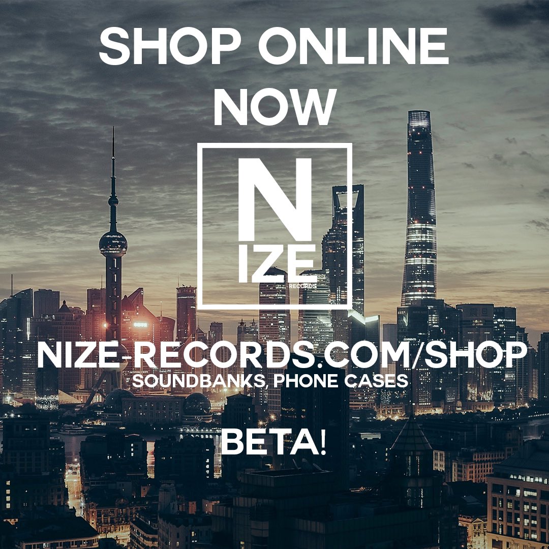 NizeRecords's tweet photo. OUR ONLINE SHOP IS LIVE NOW! GET YOUR PHONE CASE OR PURCHASE OUR FUTURE HOUSE SOUNDBANK MADE BY FRANCESQEAUX! #nize #soundbanks #shop #records #label https://t.co/dyISJDuniP