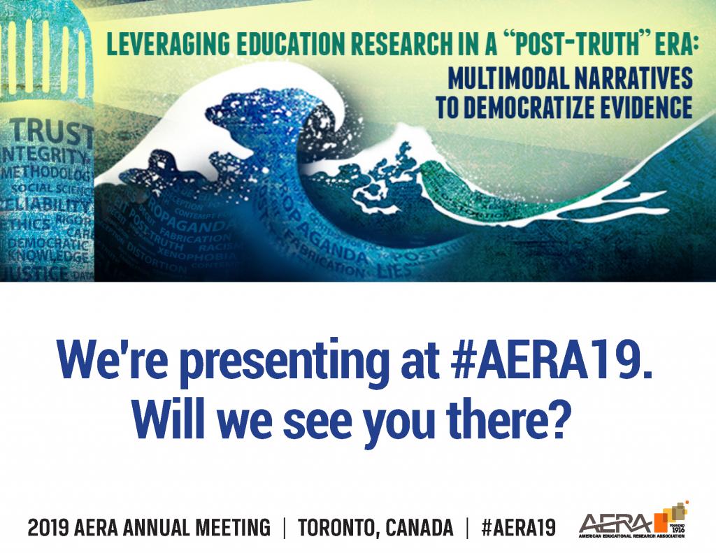 Gibson Education Researchers to Present at the 2019 AERA Annual Meeting dlvr.it/R1q8RP