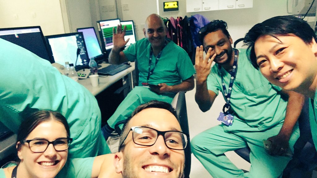 Amazing achievement to complete 4 Ablation Index (AI) PAF ablations in one day with Dr Ahsan and the team. A world first. #heartrhythm #ablation #afablation #palpitations #atrialfibrillation @LDNHeartClinic @BiosenseWebster @NHSBartsHealth