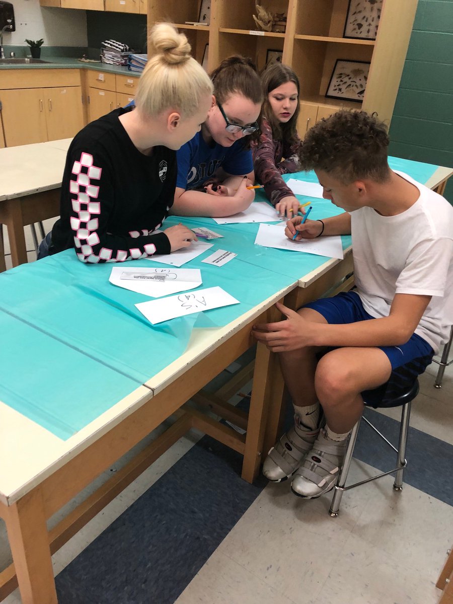 thesandersonian's tweet image. So proud of these kids today! They were focused on answering questions about the atmosphere at station tables! #CMSscience