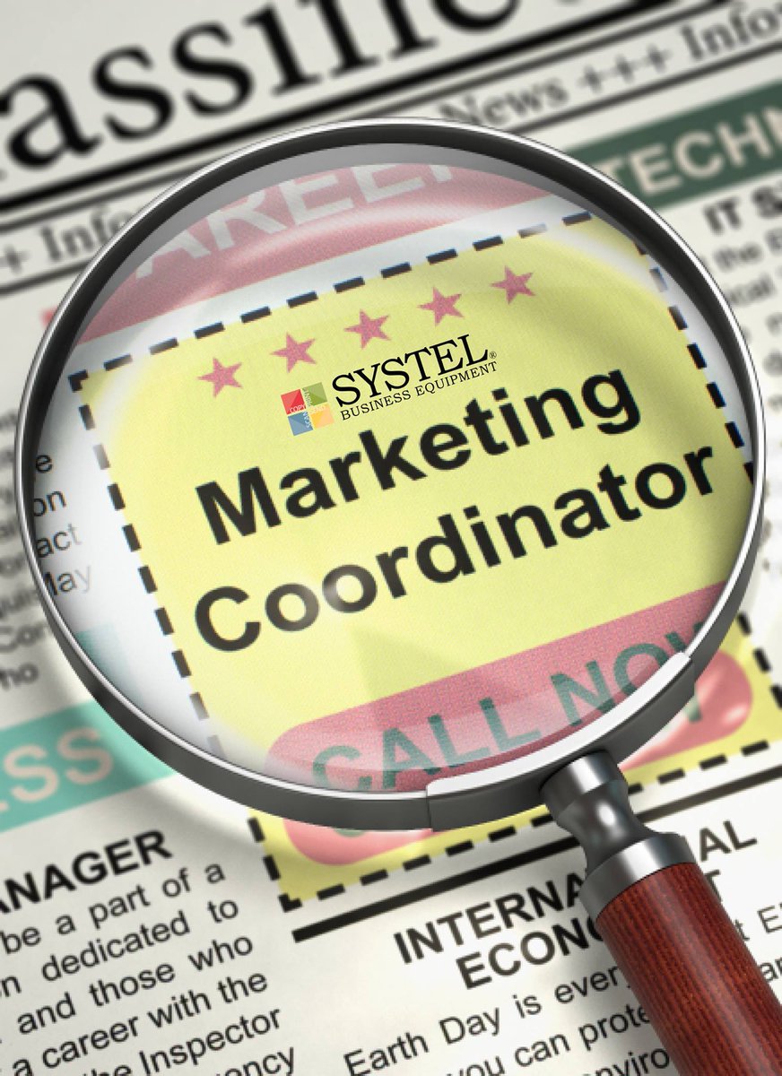 We're searching for a highly talented and experienced marketing and/or communications professional to join our Systel family! Systel has an opening for a Marketing Coordinator, so if you you know might be interested, please visit our Careers page today at: systeloa.com/careers