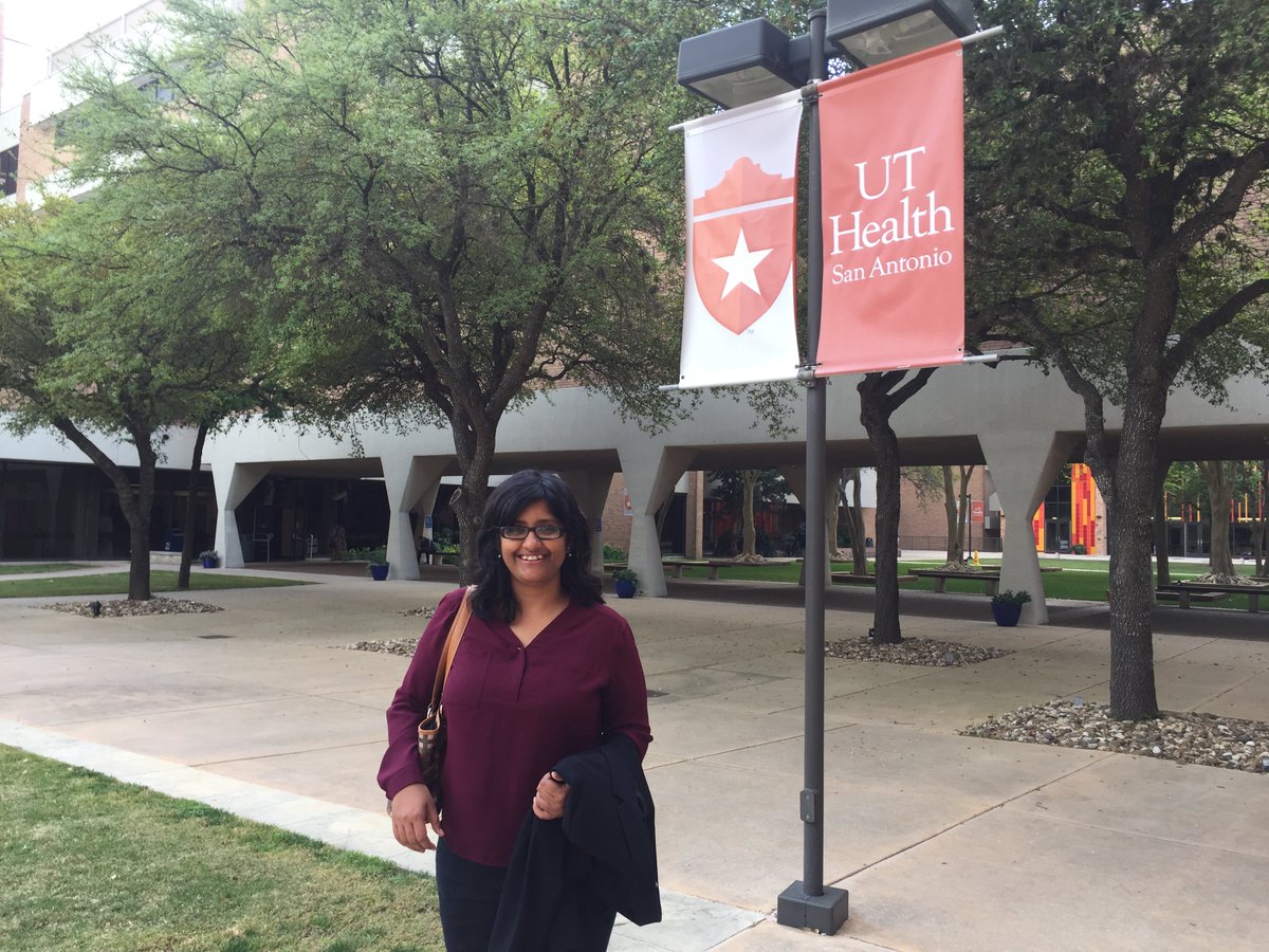 stxmstp's tweet photo. @DevasmitaTweets Thank you for sharing your research on #imposterphenomenon with our program! We can't wait to have you back to look more closely at #mdphd transitions. #impostersyndrome #uthealthsa #translationalresearch #stxmstp https://t.co/ru5IzNKFDt