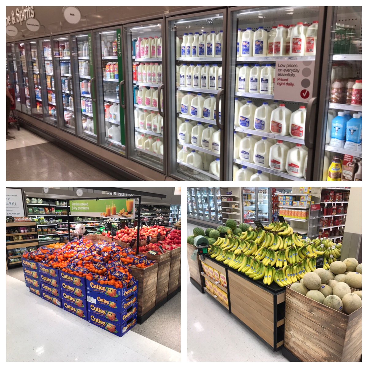 Ari is keeping it full and fresh for our guests in grocery! #freshandfull