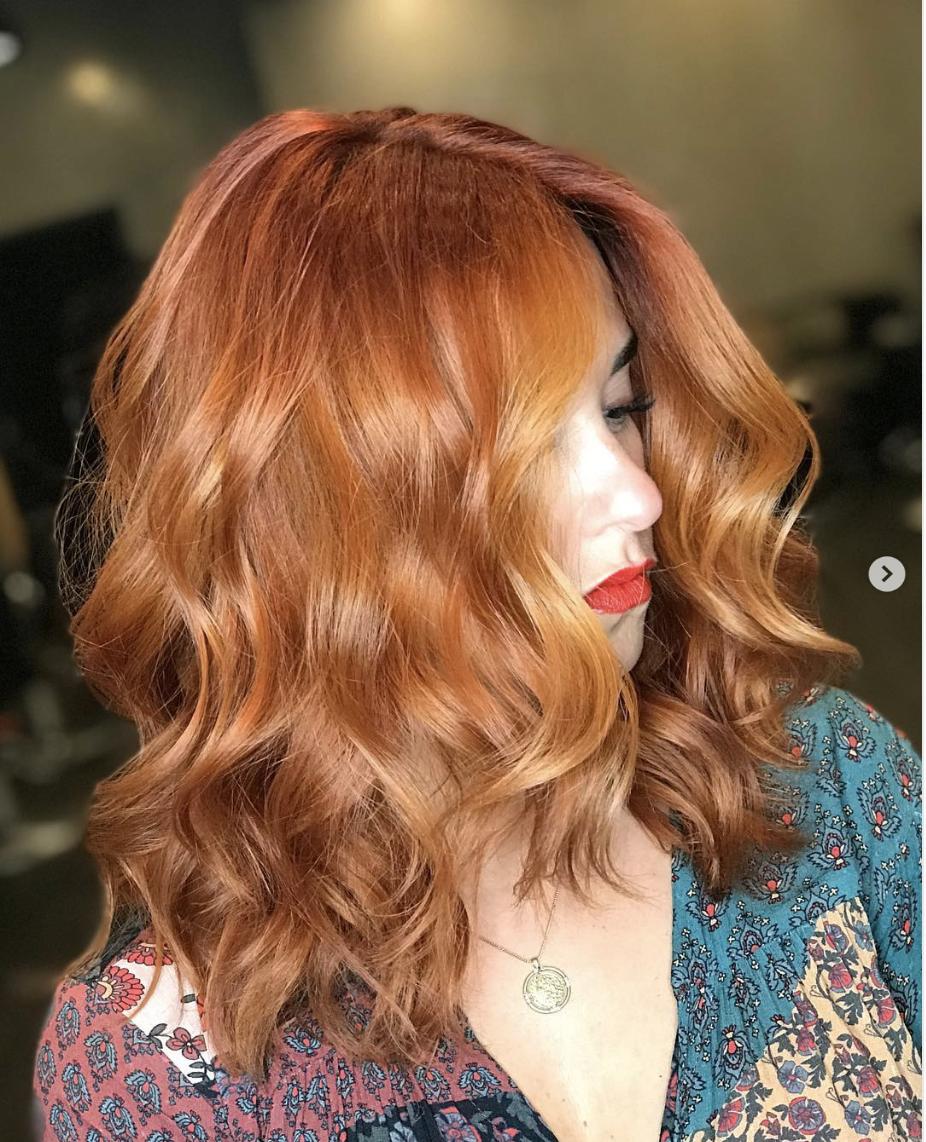 JasonMatthew215's tweet photo. The upgrade of a lifetime. Copper balayage hair transformation by Jen 🎇 https://t.co/JCAyhaOfhr