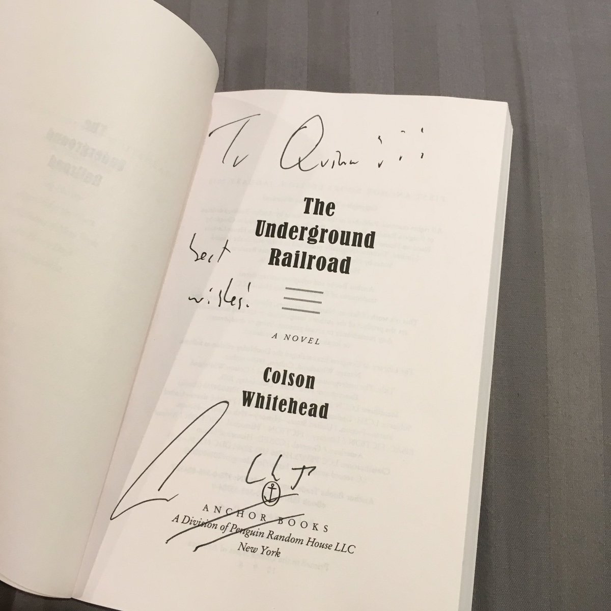 rasputinguts's tweet image. Very lucky to’ve met @colsonwhitehead and Paul Beatty yesterday at AWP #justdontfuckitup #theundergroundrailroad #thesellout