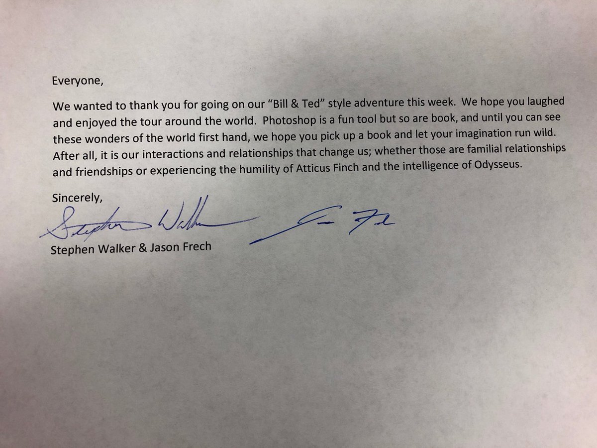 As we end our week and spend some quality time with our families, we hope your spring break was as big of a slam dunk as ours was. We accomplished a lot while having a little fun. Can’t wait to get everyone back Monday! #SpringBreak #RamPride @swalker_rsms
