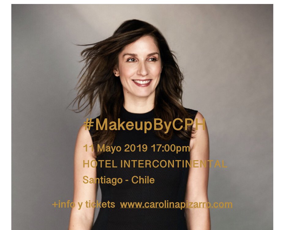 CPH_Artist's tweet photo. MasterClass #MakeupByCPH 11 de Mayo 17horas @InterConHotels Hotel Intercontinental Santiago . + info y tickets en https://t.co/dQJAnMxUam // 15% de la venta de tickets irán en ayuda de @younglifeafrica #photo @MarianaLaActriz https://t.co/Hz5YaCf92M