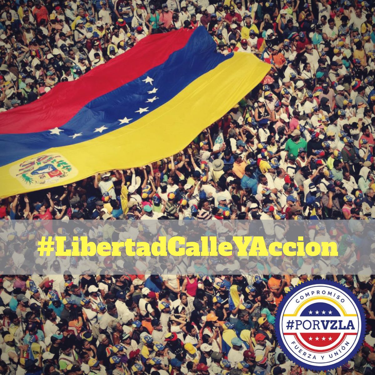 PorVenezuelaT's tweet photo. Es nuestro deber y derecho salir, si queremos y exigimos actuemos hermanos por eso tenemos que salir mañana 30 de marzo, diganle NO a la frustracion porque esto depende de nosotros venezuela te necesita con fe y ganas de salir a luchar por tu libertad #LibertadCalleYAccion https://t.co/ibMGeZQwBI
