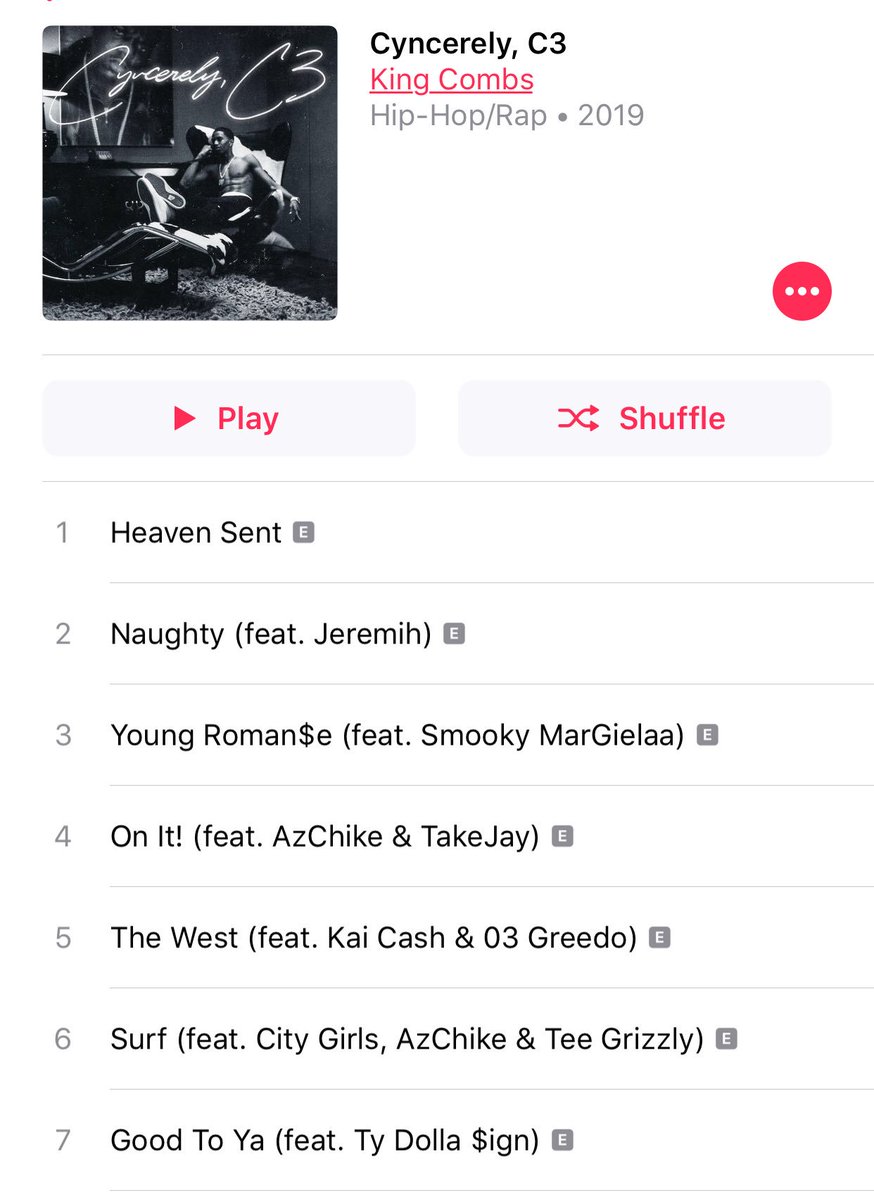 PearlKaka's tweet photo. So the new @kingcombs album has been on repeat on day #CyncerelyC3 https://t.co/QBHhqMltBp