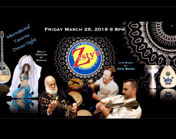 Join us for #livemusic and authentic #bellydancing tonight at 8PM! #manayunk #nightlife