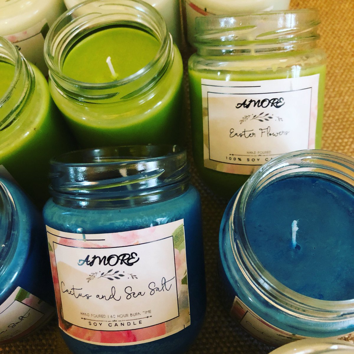 amorecandlestt's tweet photo. We’re bringing in some colour for Easter. Come visit our booth at South Market (Naparima College) on April 6th to get your candles, wax melts and warmers
#amorecandlestt #handpouredsoycandles #candlecraft #candlemaker #buylocaltt #supportlocaltt #trinidadentrepreneurs https://t.co/UvEfhGl2XT