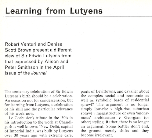 TheBBJournal's tweet photo. 50 years ago, not as many voices upholding Sir Edwin Landseer Lutyens' legacy were to be heard as today #Lutyens150. #OTD let us also pay our tributes to those who helped turn the tide #architectural #history in his favour. RIP #GavinStamp #RobertVenturi #DavidWatkin https://t.co/A4PEfu6HhT