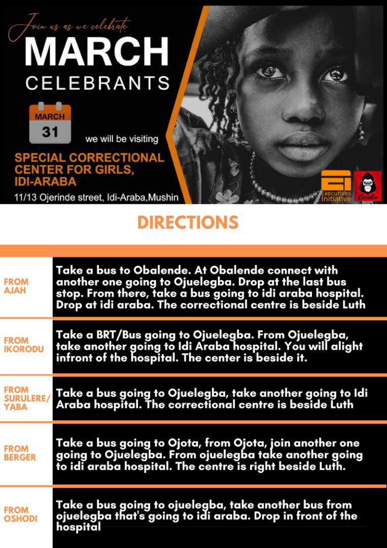 Executivesinc's tweet photo. Hello lovelies 😍
The dp 👇 is directions to the birthday event on Sunday.
Please don’t forget to tell someone to tell someone!!!
Please Don’t come empty-handed too
Thank you
🖤
#dropsomething
#gorillabirthdaycelebration
#EIbirthdaycelebrations https://t.co/mMU9Nu63m1
