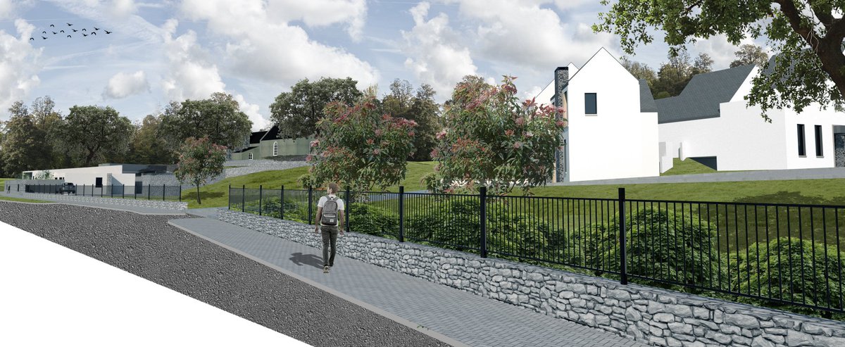 downeyplanning's tweet photo. Downey Planning are delighted to have lodged for PP a new  community “hub” and associated enclave of housing in Donabate, Co Dublin. We lodge weekly loads of apps &amp; rarely say boo!! BUT this scheme looks great now and will be a huge addition to the area. 

https://t.co/VJZ85GYKdm https://t.co/JNN2DWVSxf