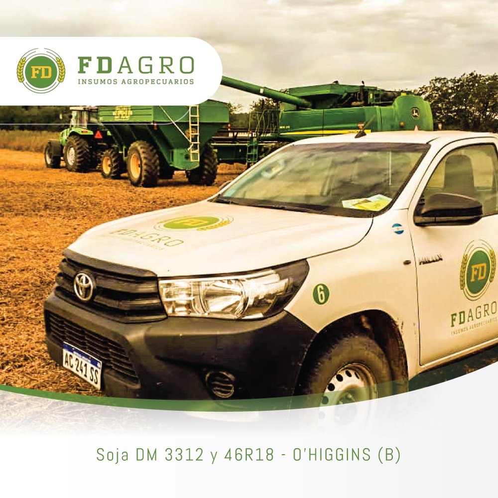 FDagrosrl's tweet photo. #ExcelenciaEnServicios
Estamos ahí, seguimos de cerca la cosecha de Soja.
En este caso en O'Higgins con una #DM46R18 y una #DM3312 de @DONMARIOoficial
#FDAgro #InsumosAgropecuarios https://t.co/o2kJINqPft