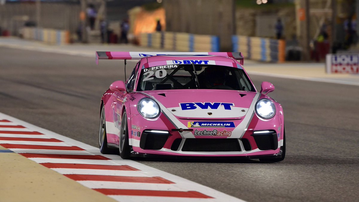 BAH_Int_Circuit's tweet photo. Tio Ellinas is on pole at the end of the Porsche #GT3CCME qualifying sessions! https://t.co/BHXwMcYMcp