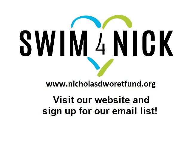 Nicholasdworet1's tweet photo. We are so excited for the Swim-A-Thon and block dedication tomorrow! We have some GREAT items that will be raffled off and AMAZING things for the silent auction! #nicholasdworet #swim #swimming #charity #neveragain #strength #love #family https://t.co/nqGLo68ghb