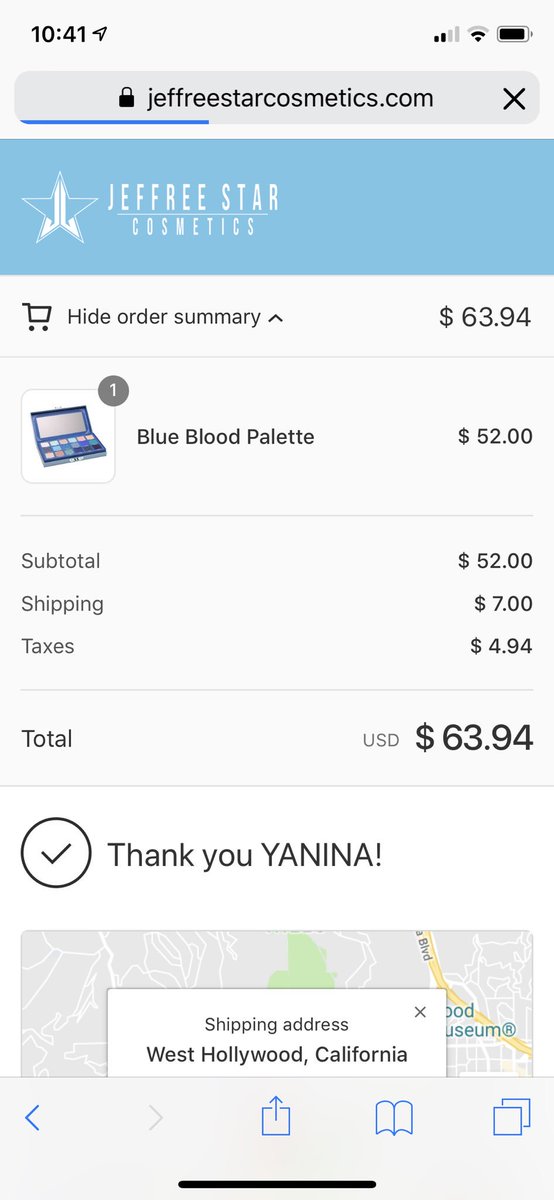 malicesfx's tweet image. For all those beautiful people trying to get @JeffreeStar the Blue Blood palette, try use your phone browser! It didn’t work for me from two laptops and 4 browsers and was keep saying that they are crashed but worked from my phone right away 💙 yay so exited  🥂💙💙💙