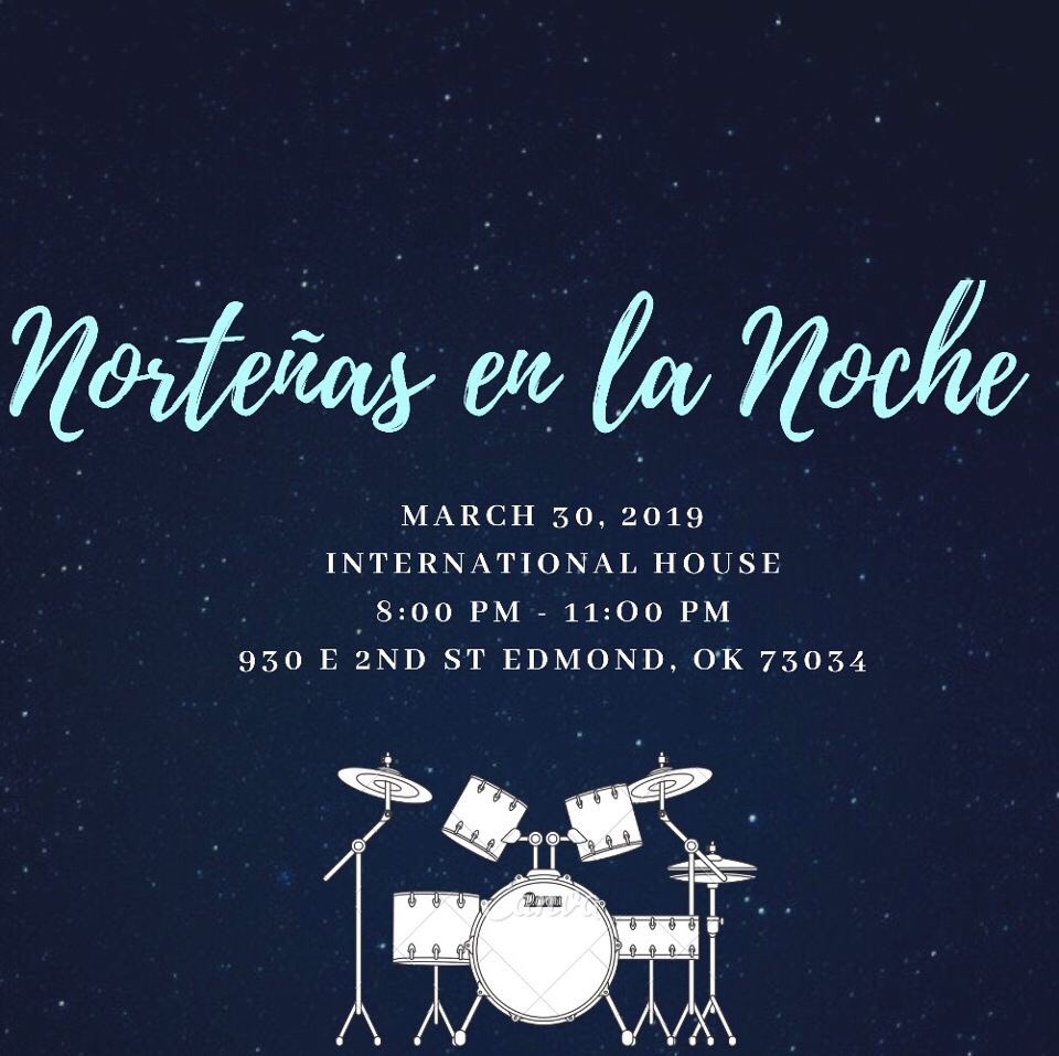 Everyone come out tomorrow night to <a href="/UCO_HASA/">UCO HASA</a> Norteñas en la Noche. It is open to everyone and there will also be free food!! Hope to see everyone there!! 🕺🏻💃🏻