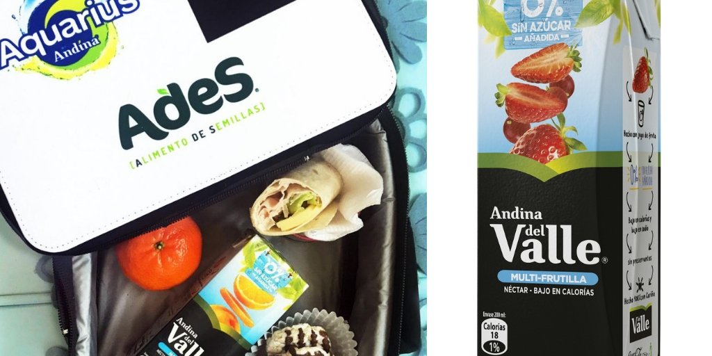 WomenTalk_Chile's tweet photo. Comparte tu experiencia en rrss con las colaciones #Ades #AndinadelValle y #AguasAquarios
y participa por tres meses de productos.
#WTBackToSchool
👉https://t.co/7wjk501W9N https://t.co/5BNooJroQm