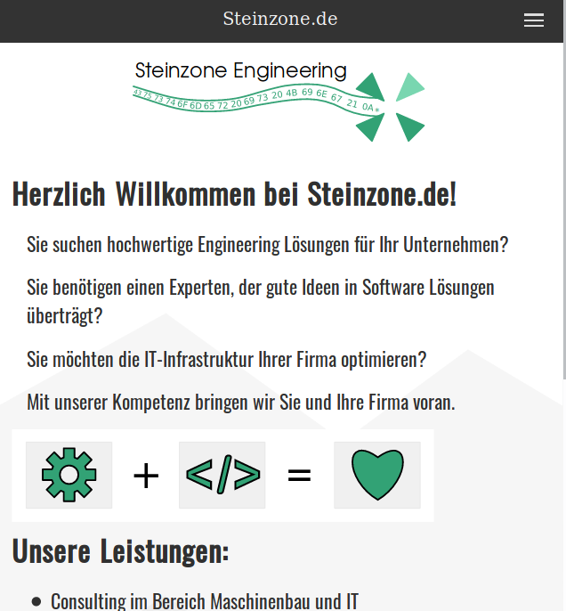steinzone's tweet photo. Neue Website der Steinzone online! Jetzt mit frischen Design und einem Hexconverter um den besonderen Code zu lesen. https://t.co/PIKoUxzy2N