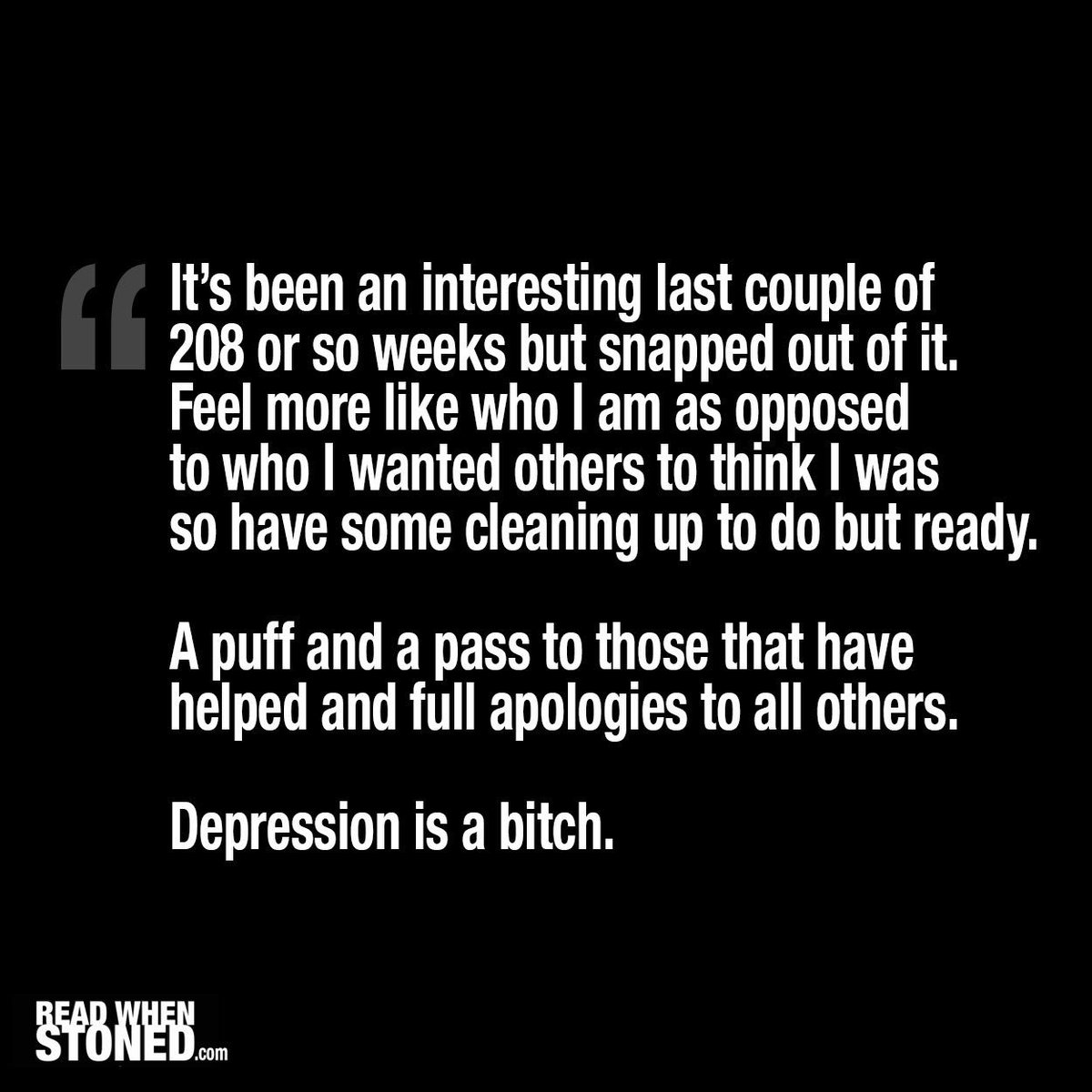 Readwhenstoned's tweet photo. Not an excuse but a lived reality. When stoned  #makeamericaganjaaccessible #readwhenstoned #ganja #sativa #indica #hybrid #daddylovesalexandria #cannabiscommunity #cannabis https://t.co/iA6Di0zemS