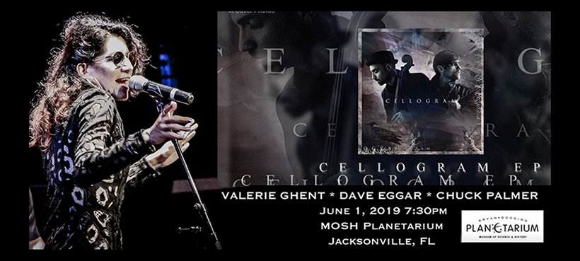 ValerieGhent's tweet image. Get ready Florida! Coming to Jacksonville Sat. June 1 for an EPIC multimedia concert at #MOSH Planetarium w/ #Cellogram, #DaveEggar &amp;amp; #ChuckPalmer! #valerieghent #concert #groove #MusicIsLife Mega thanks @AtypicalArts!!