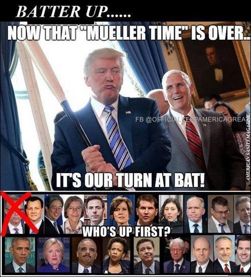 YallShane's tweet photo. @2018LookOut #BatterUp 
#FISADeclassification and justice is coming. #Democrats can run but they can't hide from their crimes. So keep on #Trolling @2018LookOut your ignorance is bliss. https://t.co/ZlWpQiTNTX