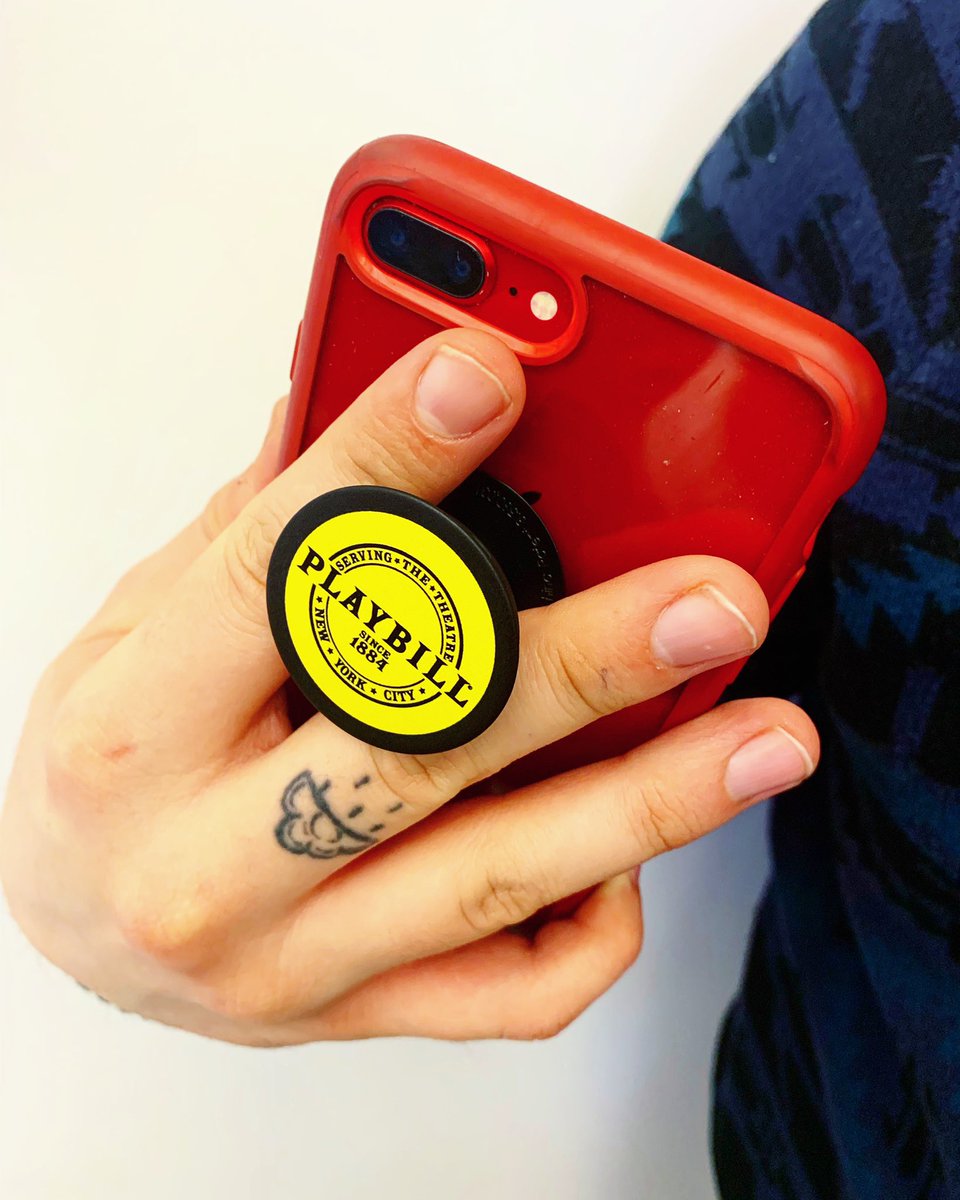 playbillstore's tweet image. You asked, we answered! We are giving away a @playbill pop socket! Follow and RT for a chance to win.