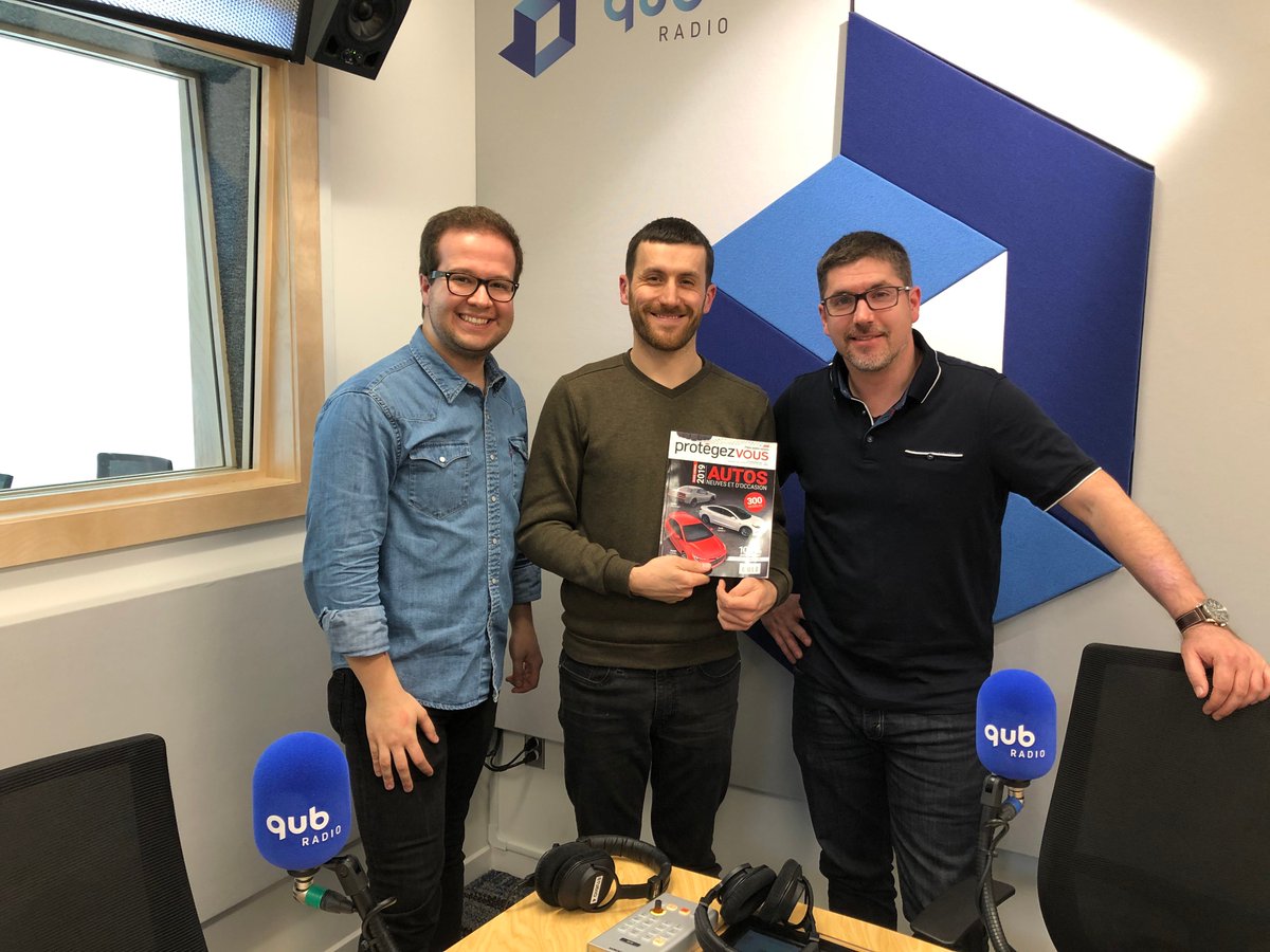 ProtegezVous's tweet photo. À ne pas manquer à @QubRadio : notre journaliste auto @JulienAmado discutera des #citrons de 2019 avec Antoine Joubert et Germain Goyer. Première diffusion demain à 10h!
#GuideAuto #ProtegezVousMag #podcast #balado #auto @guideauto https://t.co/ZjQeU7WIIJ