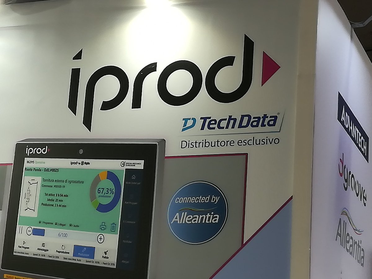 VinceBocchi's tweet photo. Oggi grande giornata #mecspe con il nostro ecosistema IoT @Alleantiasrl @TechDataItalia @AdvantechIA #iprod #dgroove grazie a tutti i partners e clienti che sono stati con noi! https://t.co/AIYMwNXt5A