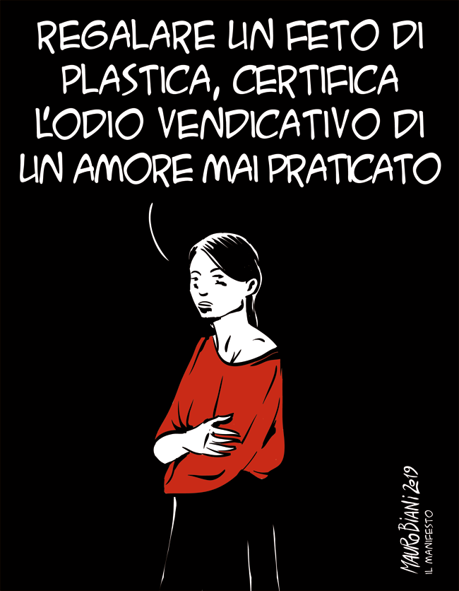 maurobiani's tweet photo. #congressodellafamiglia #Aborto #feto Odio e amore. Per @ilmanifesto https://t.co/khgrU6tOD6