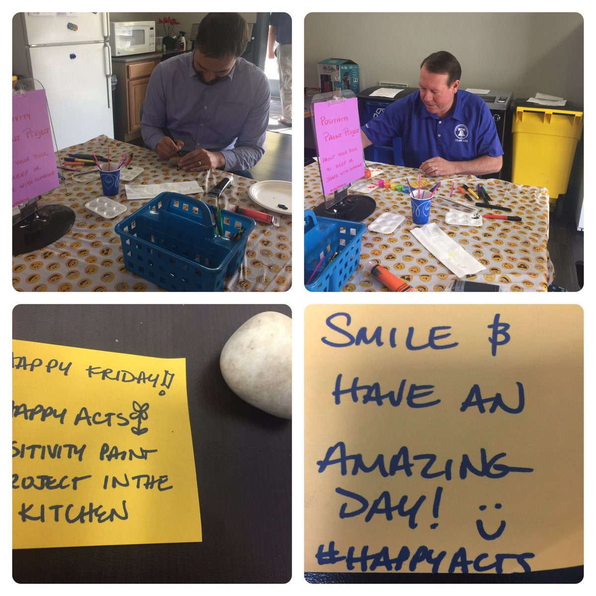 Rita (@sohal_rita) on Twitter photo Thank you Colleen and Ingrid!!!
Appreciate the #Happy Acts sticky notes and the Positivity Paint Project!
#usdlearns <a href="/cthompson26/">Carol Thompson</a> @istout001 @USD_SUP @usd_hr @InnovativeStock Thank you Colleen and Ingrid!!!
Appreciate the #Happy Acts sticky notes and the Positivity Paint Project!
#usdlearns <a href="/cthompson26/">Carol Thompson</a> @istout001 @USD_SUP @usd_hr @InnovativeStock