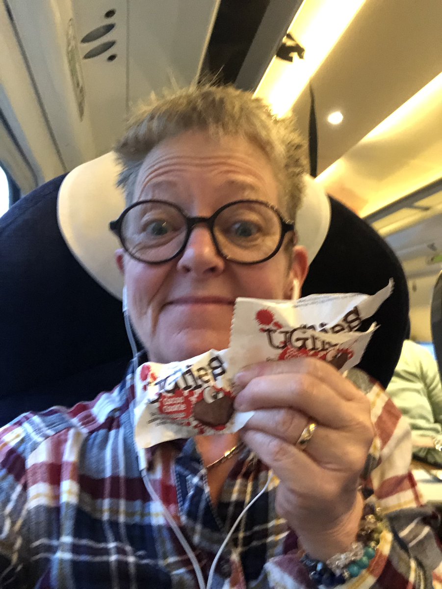 Haha hubby fell asleep so I pinched his Uglies, you snooze you loose I say @VirginTrains