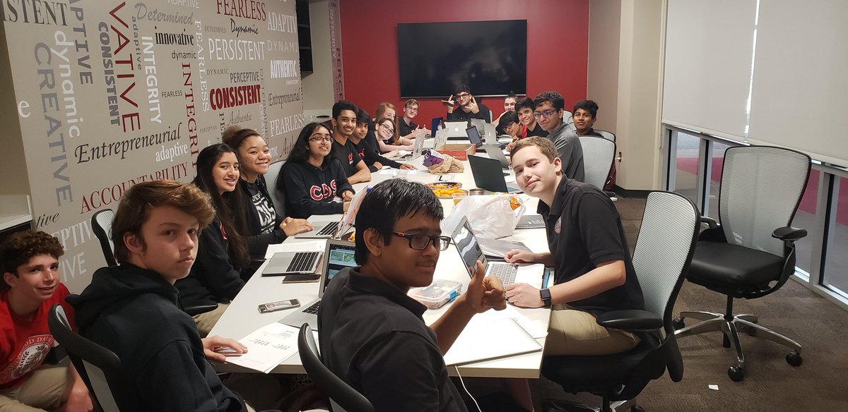 CDSMrHayes's tweet photo. #WeAreCDS doing the #CS50 puzzle day. #CDSCompSci https://t.co/WSkvZeiLM4