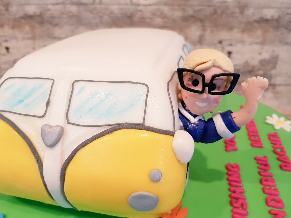 bishylicious's tweet photo. For the wonderful community matron Rachel on her retirement yesterday #retirementcake #vwcake #matron #vanillasponge 🎉🍰📈💊📉💉 https://t.co/jtGAtt122j