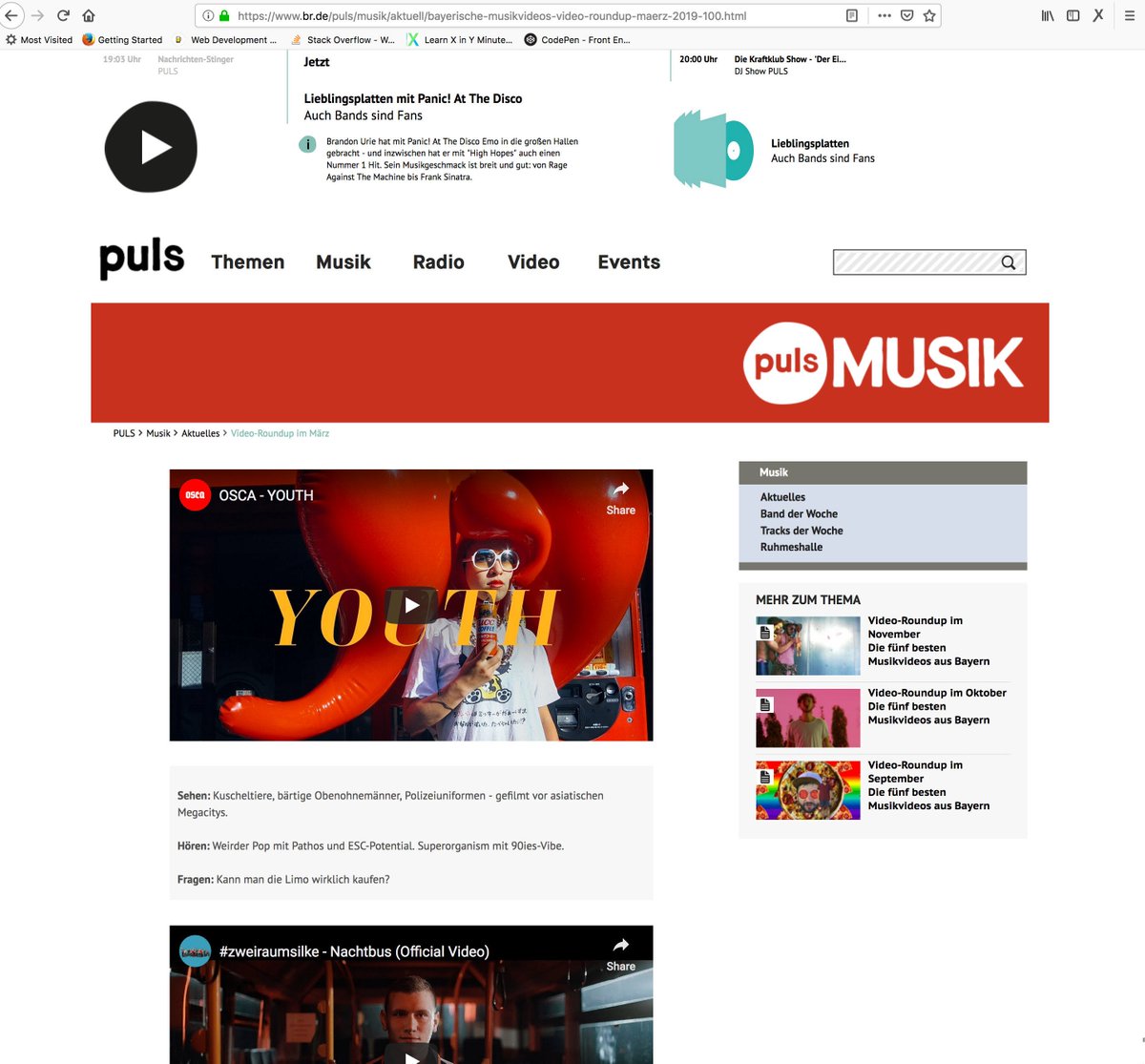 OSCA_MUSIC's tweet photo. Liebes @puls_br , danke for your love ❤️❤️❤️!
https://t.co/kseskCR8fV https://t.co/EKtVzg1DGz