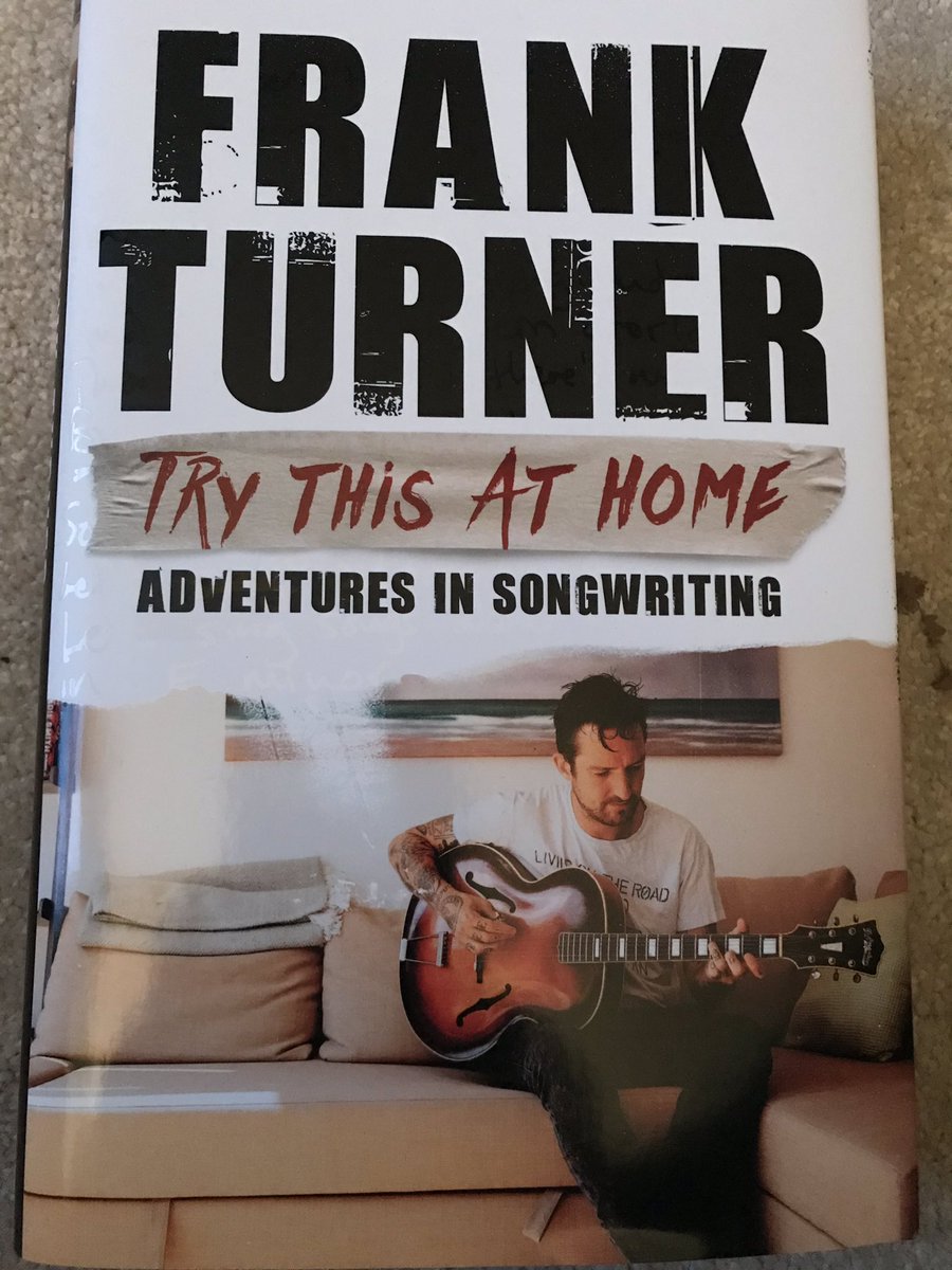 mydisabledmum's tweet photo. I’ve waited months for the @frankturner book to arrive! Am artist who has really helped me through the bad times. I’m so excited to read this! #notdeadyet #blogging https://t.co/LzY6ndIdWb
