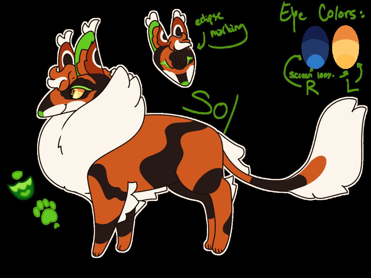 CRTkitt's tweet photo. aaand spam over! Finally caught up w designs and now im stuck without digital art access for a hot minute lol...
#heathertail #sol #wolfstep https://t.co/iy1U9rL34u