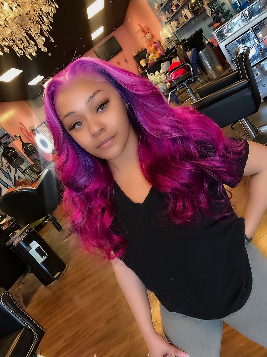 WhyTRY_itsKy's tweet photo. Pink hair💞 #ckim #hairshowweekend https://t.co/j7IWmdd17n