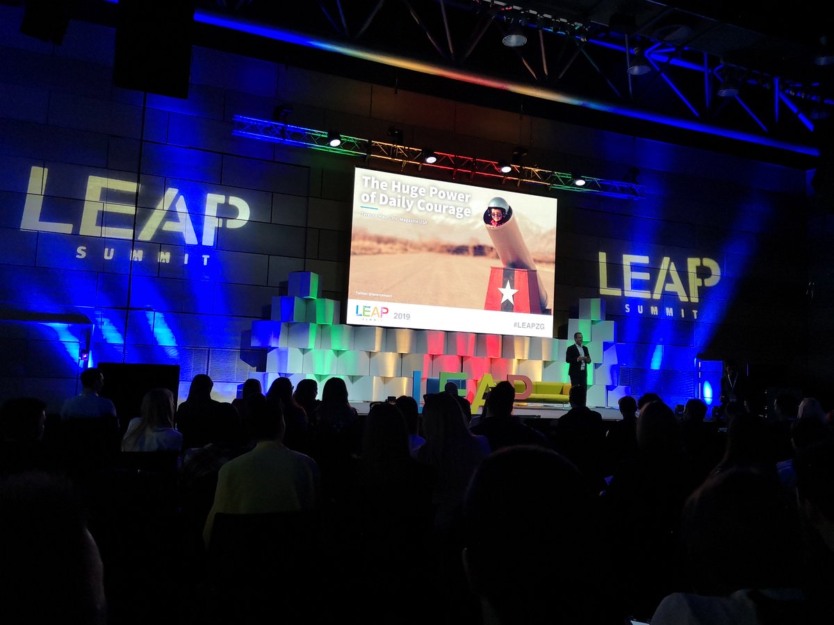 ForgeBIT's tweet photo. LEAP Summit was on 🔥 today!  We're coming for some more inspiration and motivation tomorrow! 😃

#leapzg #leapsummit #leap2019 #ForgeBIT #forgebitatleap #agency #agencylife #conference #inspiration #motivation #outofoffice #zagreb #croatia https://t.co/SsYrExAR8P
