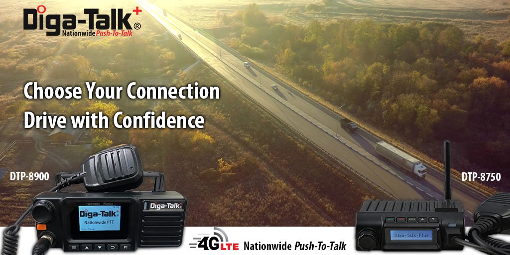 We keep you moving with Nationwide PTT! Providing reliable and safe connectivity for your transportation. Find out more here DigaTalkPlus.com or Call us 855-530-2378 #transportation #distancedriving #outofstate #twowayradio #nationwideptt #ptt #PoC #delivery 🚐🚚🚛🚌🚙